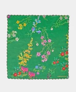 Cynthia Rowley Scallop Embroidered Edge Dinner Napkin Home