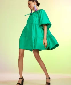 Cynthia Rowley Kasbah Cotton Tiered Dress