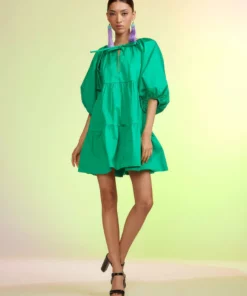 Cynthia Rowley Kasbah Cotton Tiered Dress