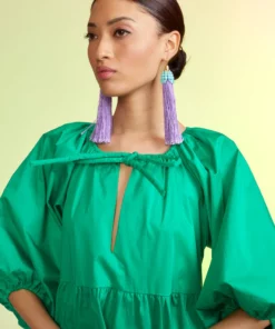 Cynthia Rowley Kasbah Cotton Tiered Dress