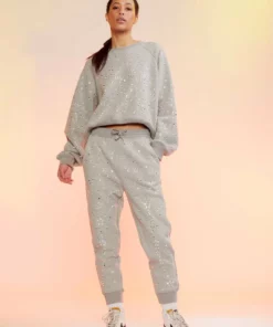 Cynthia Rowley Crystal Sweatpants