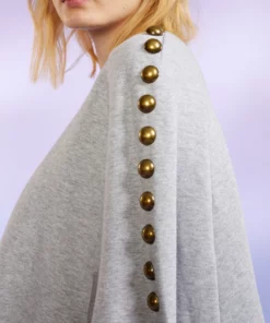 Cynthia Rowley Tops Studded Capelet