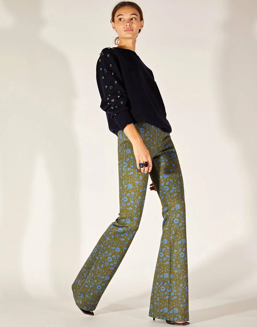 Cynthia Rowley Bottoms Bonded Fit And Flare Pant 2 Cynthia Rowley Bottoms Bonded Fit And Flare Pant