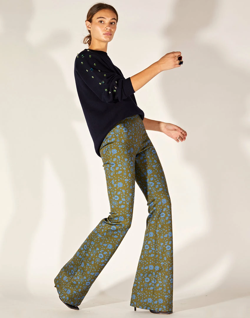 Cynthia Rowley Bottoms Bonded Fit And Flare Pant 3 Cynthia Rowley Bottoms Bonded Fit And Flare Pant