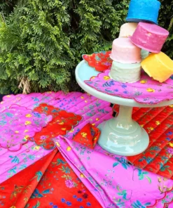 Cynthia Rowley Scallop Embroidered Edge Dinner Napkin