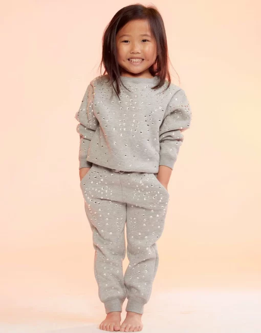 Cynthia Rowley New Arrivals Kids Rhinestone Jogger