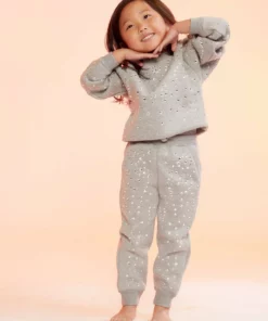 Cynthia Rowley New Arrivals Kids Rhinestone Jogger