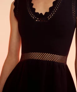 Cynthia Rowley Little Black Knit Dress