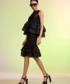 Cynthia Rowley Ines Organza Skirt Bottoms