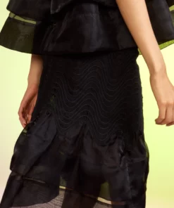 Cynthia Rowley Ines Organza Skirt Bottoms