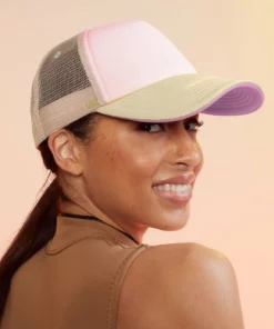 Cynthia Rowley Colorblock Trucker Hat Accessories & Gifts