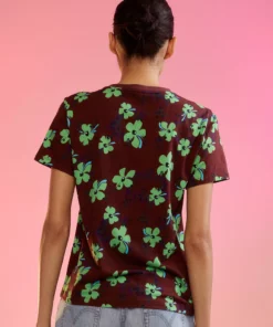 Cynthia Rowley Printed Tee Tops