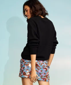 Cynthia Rowley Sequin Mini Skirt Bottoms