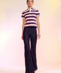 Cynthia Rowley Lace Fit And Flare Pants Bottoms