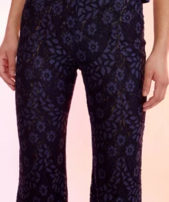 Cynthia Rowley Lace Fit And Flare Pants Bottoms