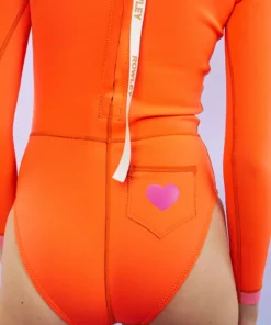 Cynthia Rowley Orange Crush Wetsuit Surf & Swim
