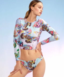 Cynthia Rowley Surf & Swim Sunkissed Rashguard