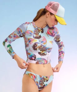 Cynthia Rowley Surf & Swim Sunkissed Rashguard