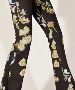 Cynthia Rowley Bottoms Bonded Fit And Flare Pant