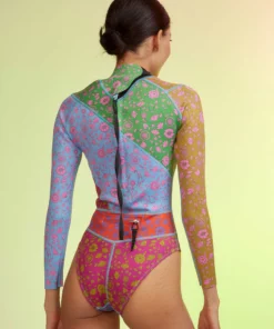 Cynthia Rowley Patchwork Wetsuit