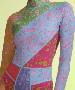 Cynthia Rowley Patchwork Wetsuit