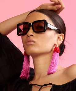 Cynthia Rowley Accessories & Gifts Beaded Tassel Earring