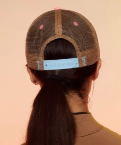 Cynthia Rowley Colorblock Trucker Hat