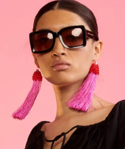 Cynthia Rowley Accessories & Gifts Beaded Tassel Earring