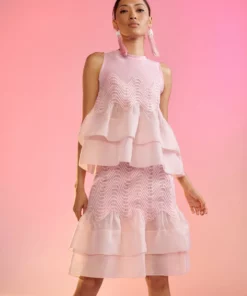 Cynthia Rowley Ines Organza Skirt Bottoms