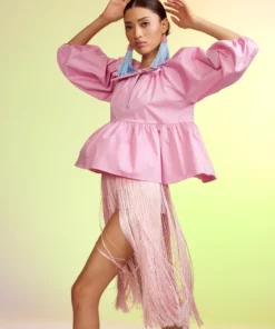 Cynthia Rowley Rita Fringe Short Bottoms