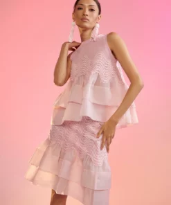 Cynthia Rowley Ines Organza Skirt Bottoms