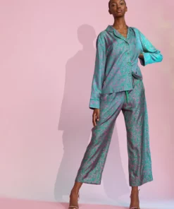 Cynthia Rowley Silk Pajama Pant