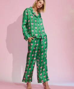 Cynthia Rowley Silk Pajama Shirt