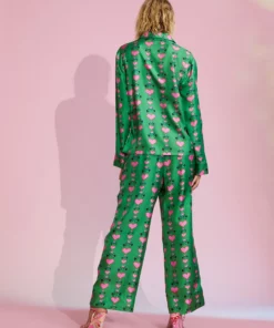 Cynthia Rowley Silk Pajama Pant