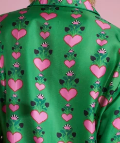 Cynthia Rowley Silk Pajama Shirt