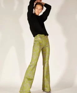 Cynthia Rowley Bottoms Bonded Fit And Flare Pant
