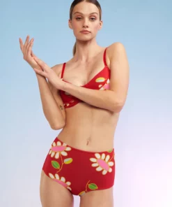 Cynthia Rowley Blossom Bikini Top Surf & Swim