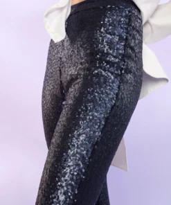 Cynthia Rowley Bottoms Sequin Trousers