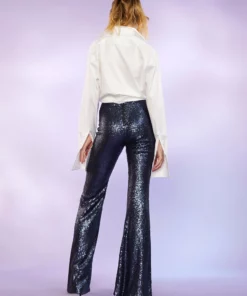 Cynthia Rowley Bottoms Sequin Trousers