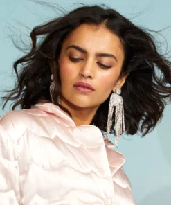 Cynthia Rowley Accessories & Gifts Chandelier Rhinestone Earrings