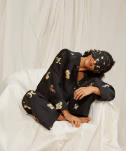 Cynthia Rowley Zodiac Silk Eye Mask