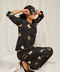 Cynthia Rowley Zodiac Silk Eye Mask