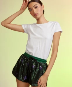 Cynthia Rowley Sequin Running Short