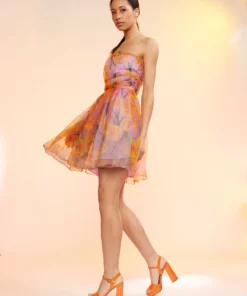 Cynthia Rowley Dresses Daffodil Strapless Organza Dress 5 Cynthia Rowley Dresses Daffodil Strapless Organza Dress