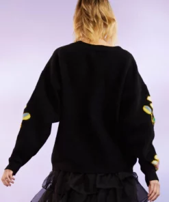 Cynthia Rowley Tops Intarsia Cardigan