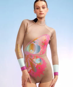 Cynthia Rowley Butterfly Wetsuit Surf & Swim
