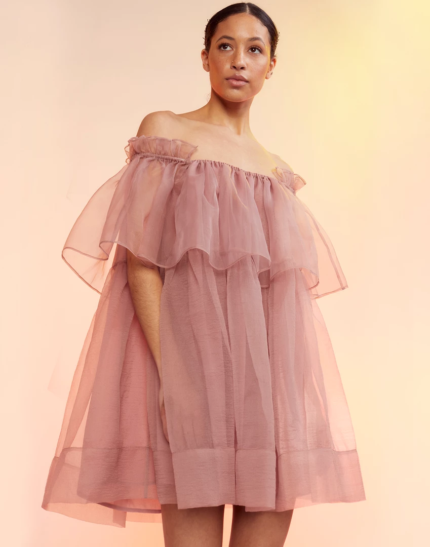 Cynthia Rowley Flirt Organza Dress 1 Cynthia Rowley Flirt Organza Dress