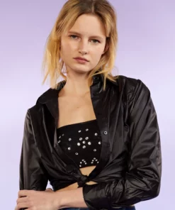 Cynthia Rowley Crystal Mesh Bandeau Top 6 Cynthia Rowley Crystal Mesh Bandeau Top