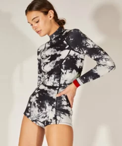 Cynthia Rowley Surf & Swim Batik Wetsuit