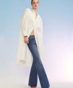 Cynthia Rowley Oversized Shirt Dress